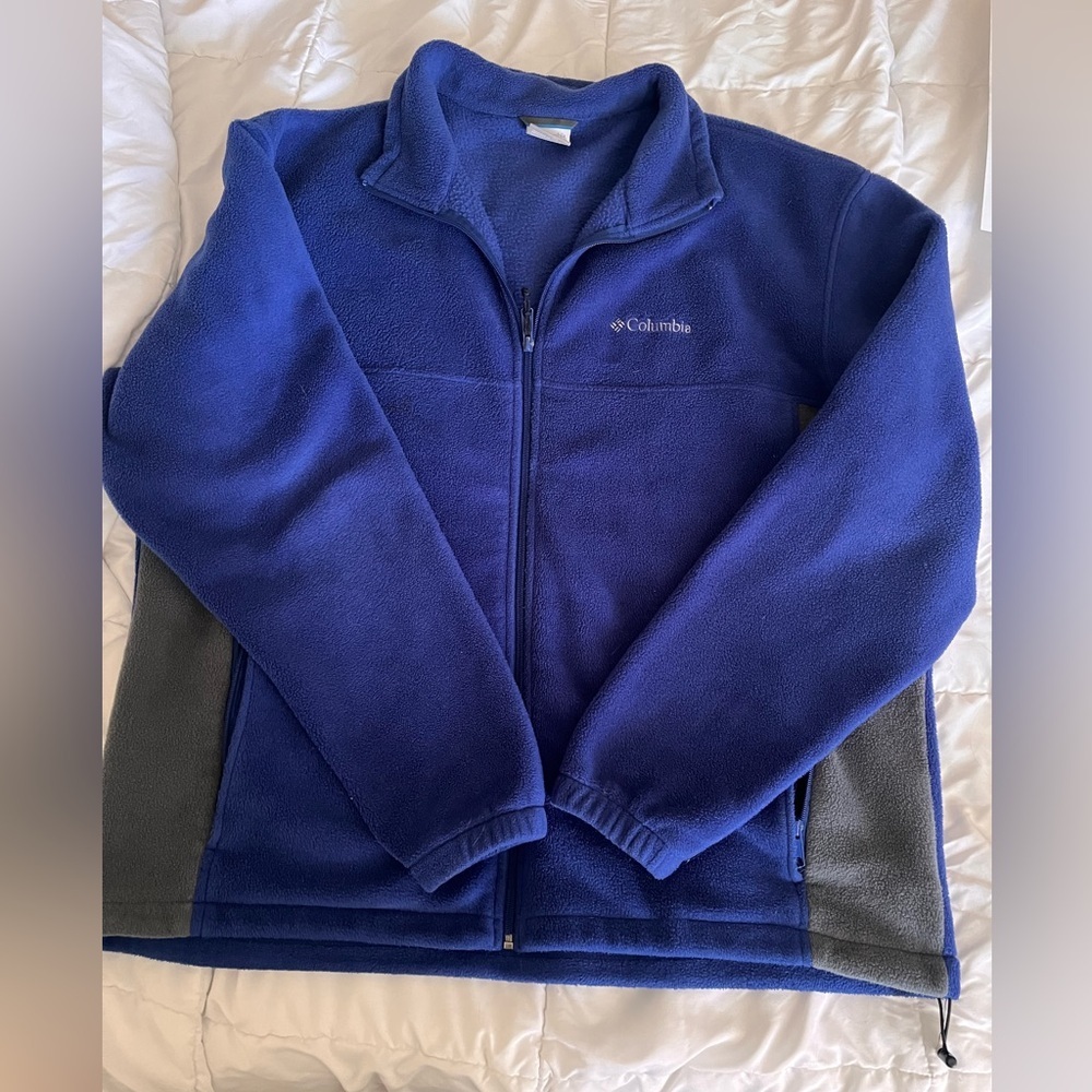 Columbia‎ Men’s Royal Blue and Charcoal Jacket
